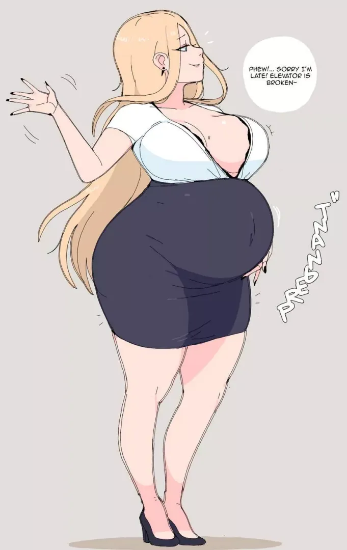 Overdue Office Girl by HeavyLancerthe8th