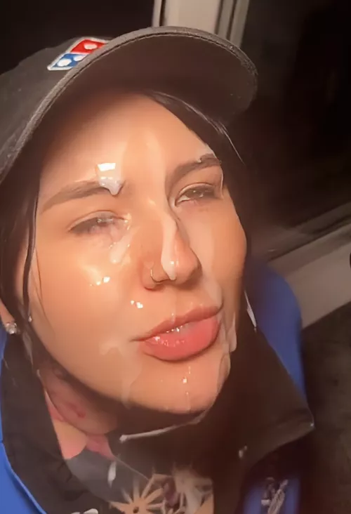 Sharing a special topping with a work colleague  by hoselekta23