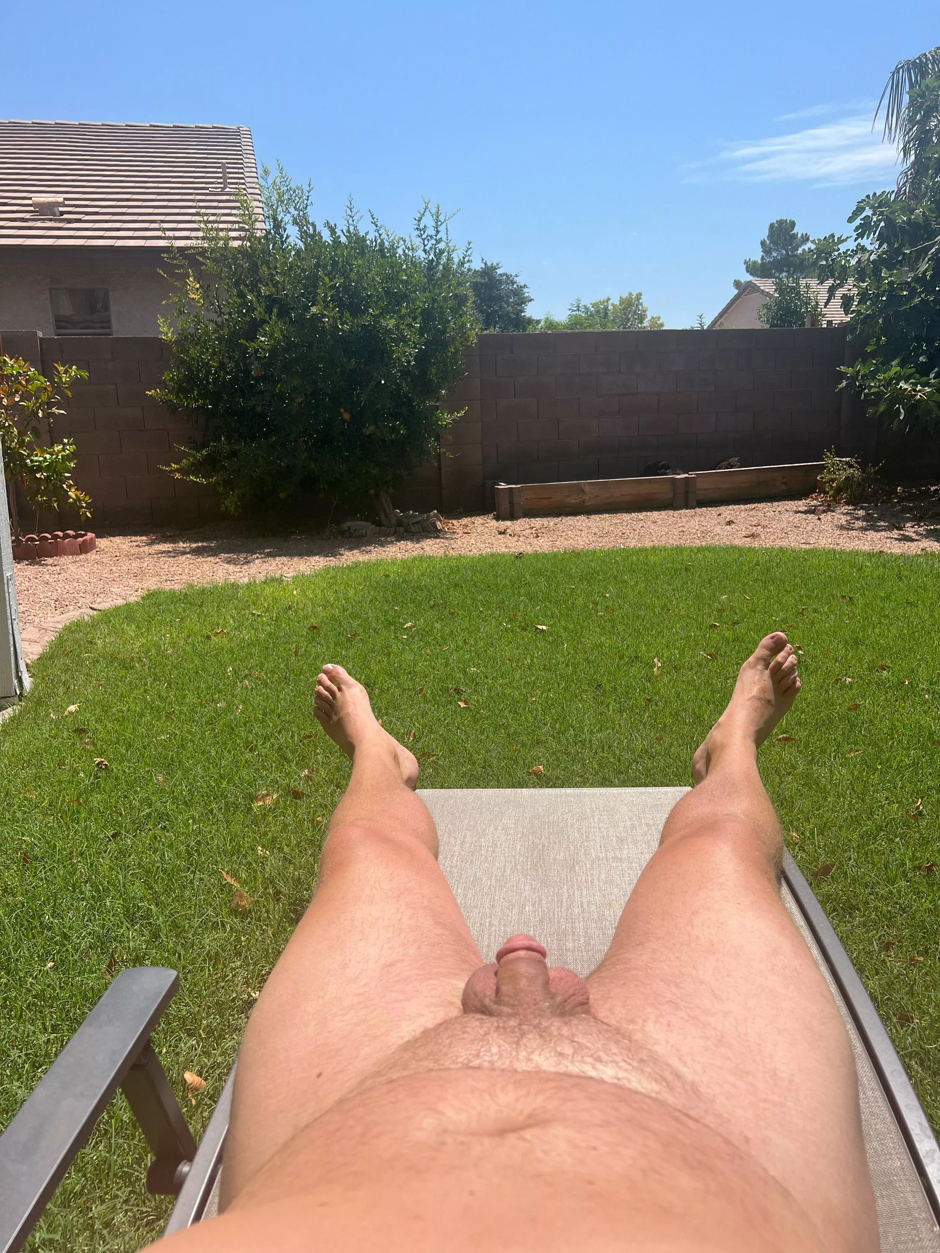 Tanning where everyone can see posted by bigT323