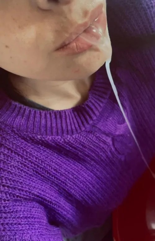 Warm spit on your face, this time i wanna flood your face with all my saliva and I want u to lick from your lips as much as u can by latinsunshinesol