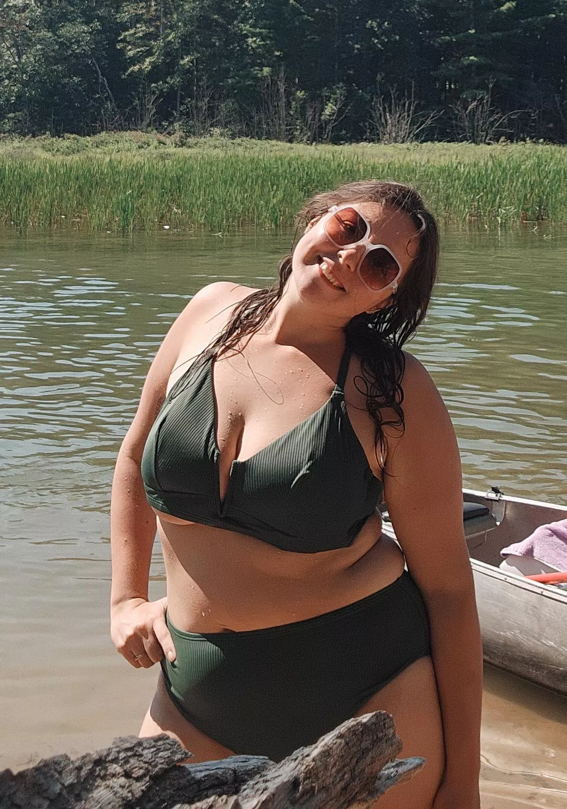 When you're boobs are huge, they fall out the bottom posted by Delightfulbliss7