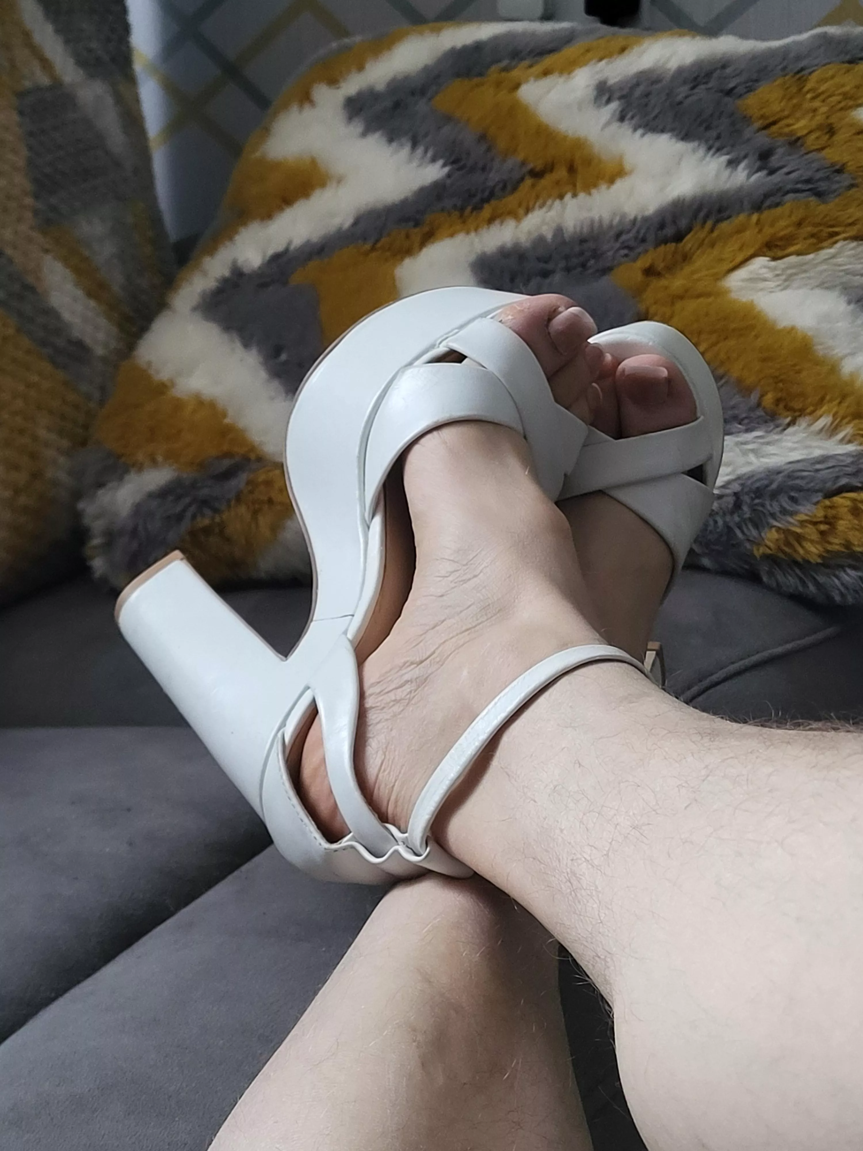 white heels posted by markequalsmaria