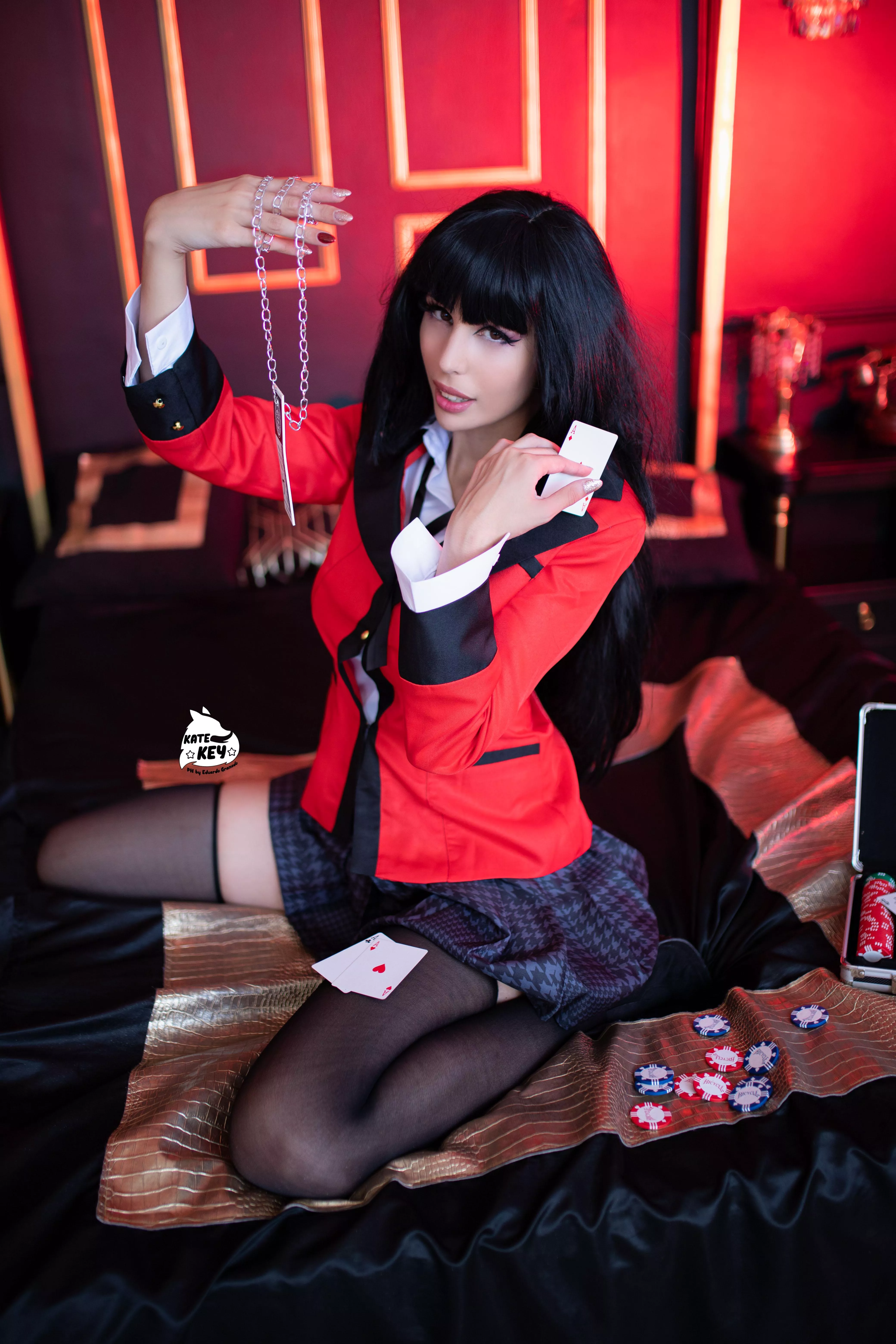 Yumeko Jabami from Kakegurui by Kate.Key Cosplay posted by katekeycosplay