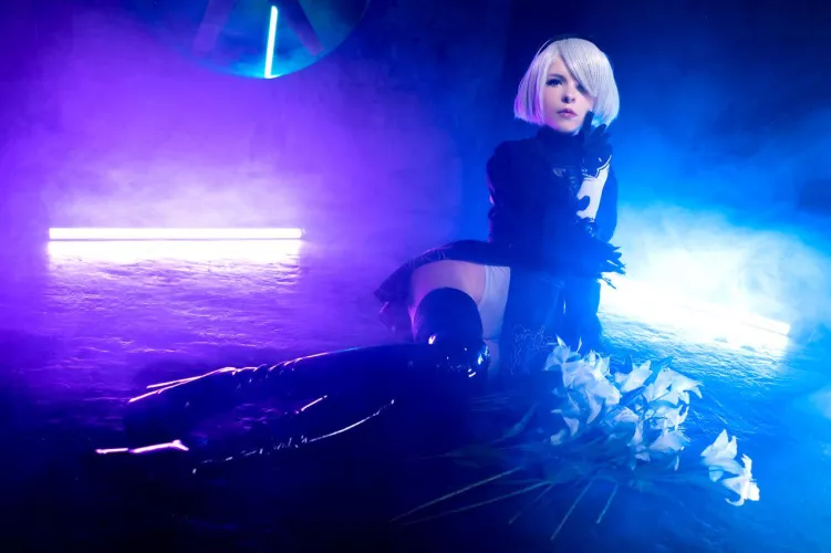 2B from Nier Automata by Nia by htideharriki