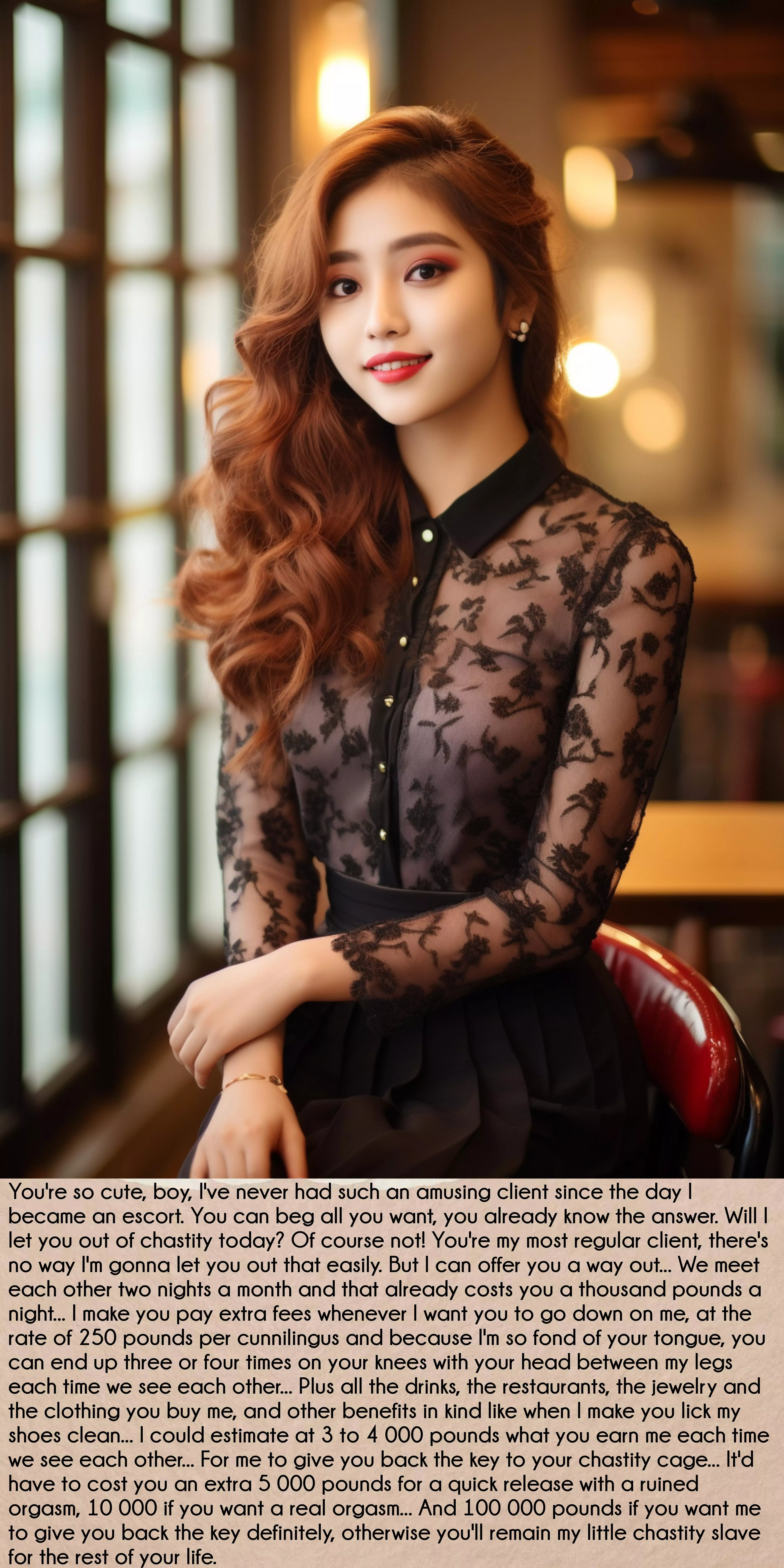 A luxury escort can be expensive posted by Dominan-t