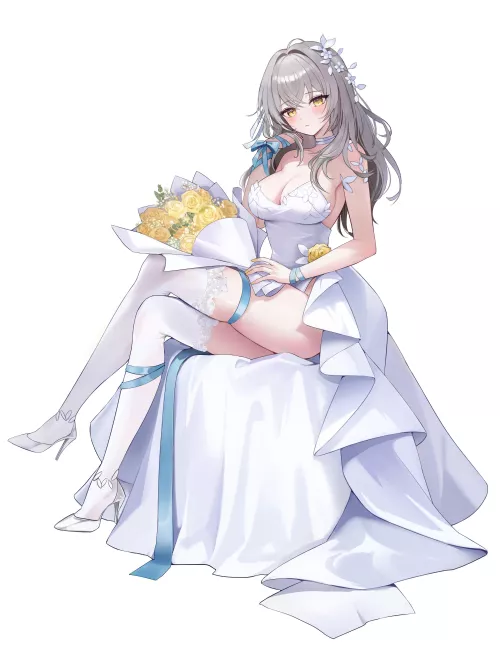 Bride Stelle [Honkai Star Rail] by CheetahSperm18