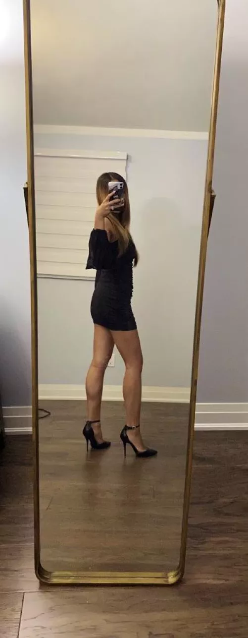 Does this tight dress show enough legs?  by Michelle_Jayde
