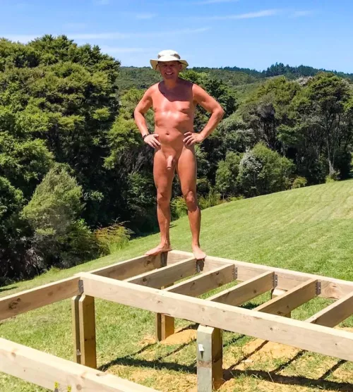 I built a deck for our hot tub last summer.  It hasn't fallen down yet! by seriouslynarced