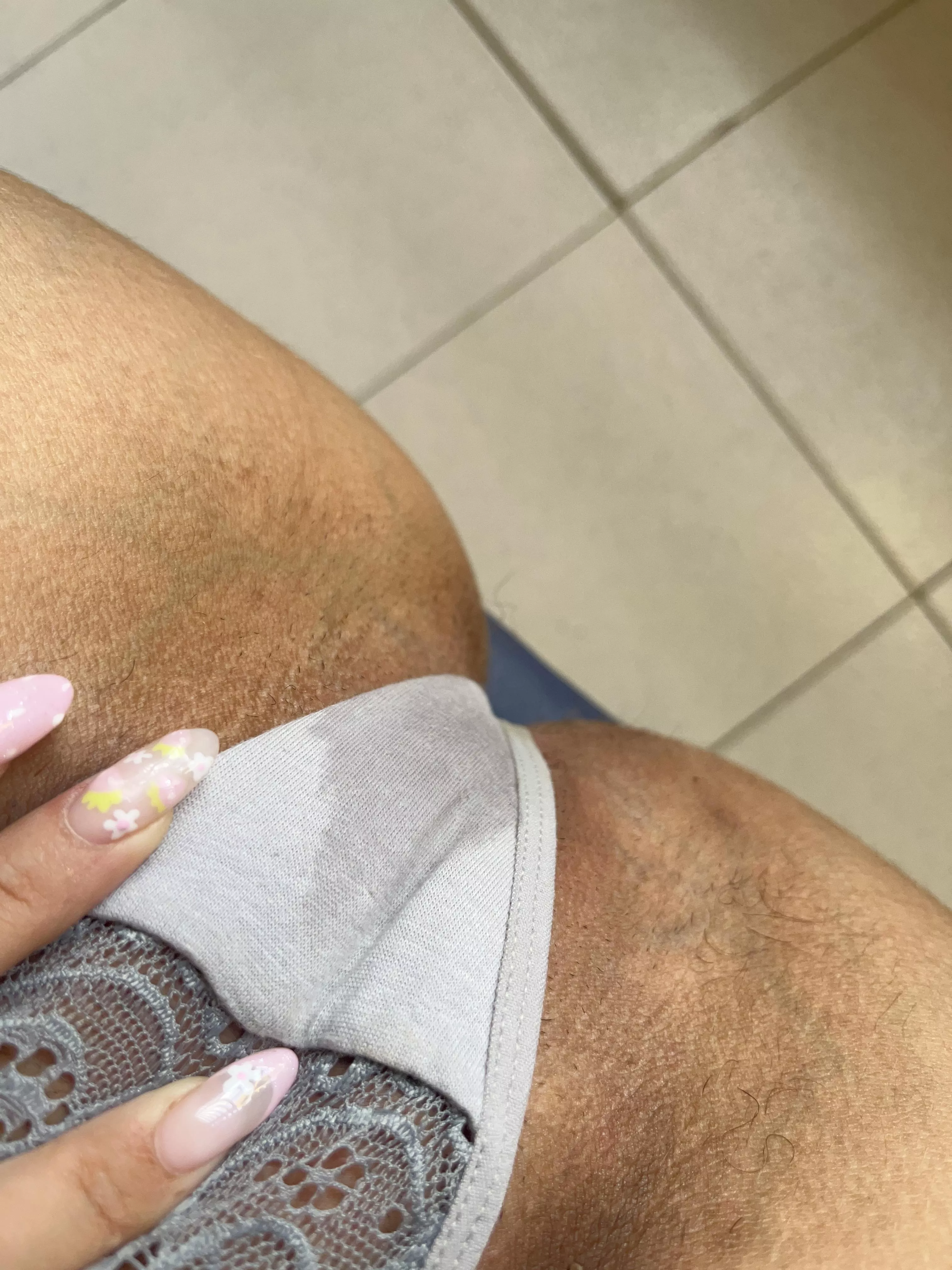 I wonder what you would do if you saw my wet panties with your own eyes  posted by jeffshirley