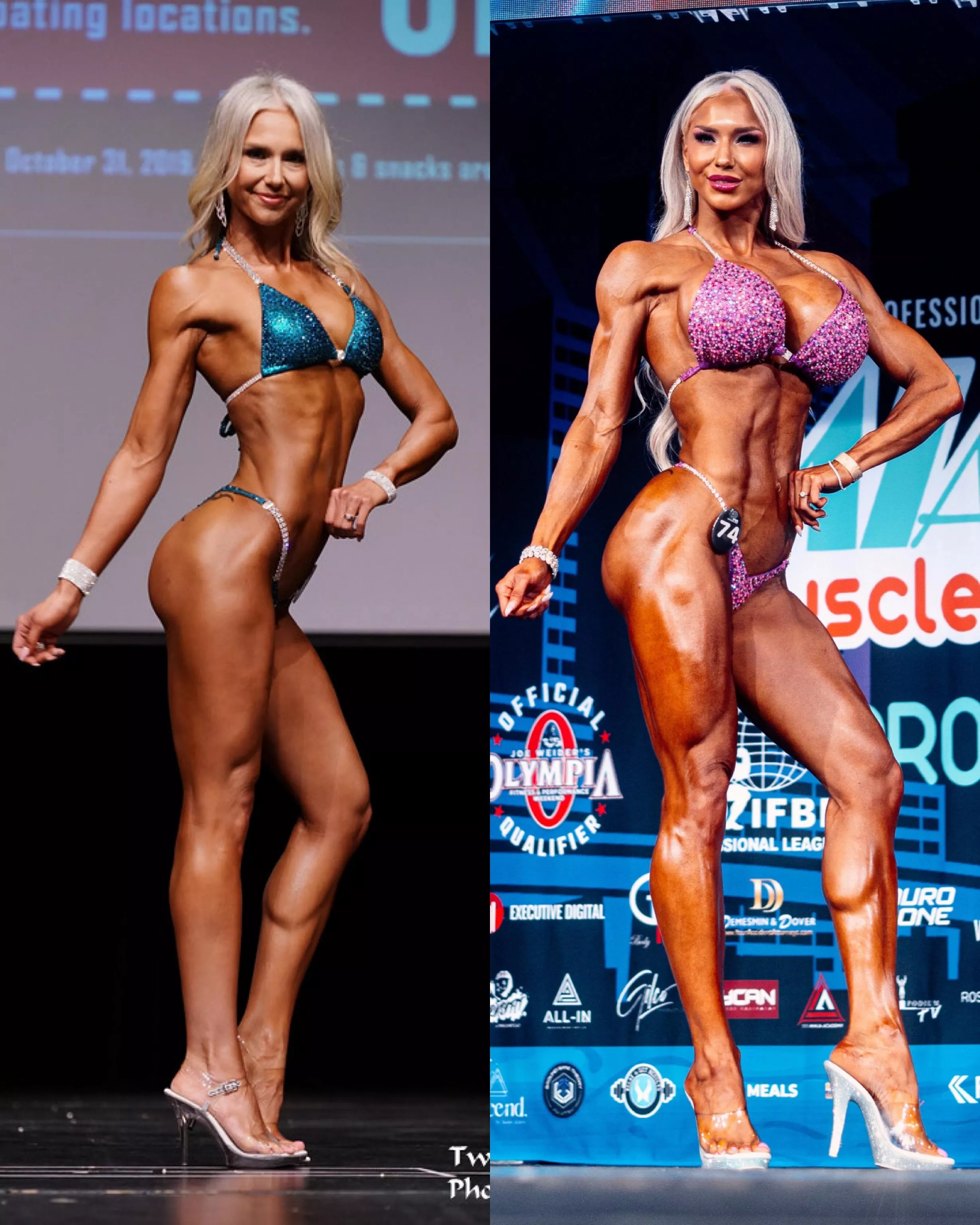 My 5 Year Transformation. July 2019 - July 2024 posted by karenorlena