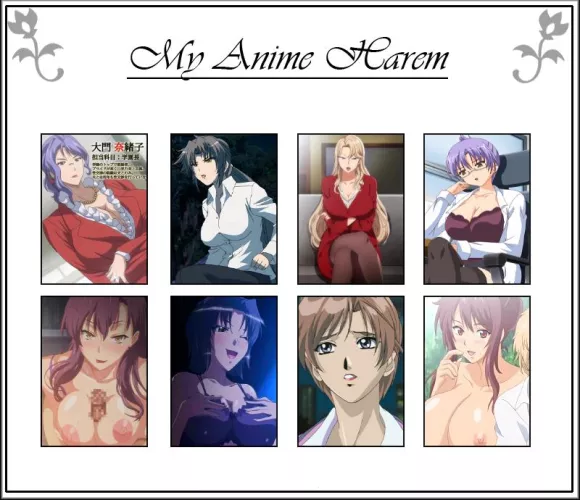 My 8 favorite hentai Milf by Realistic-Subject-25