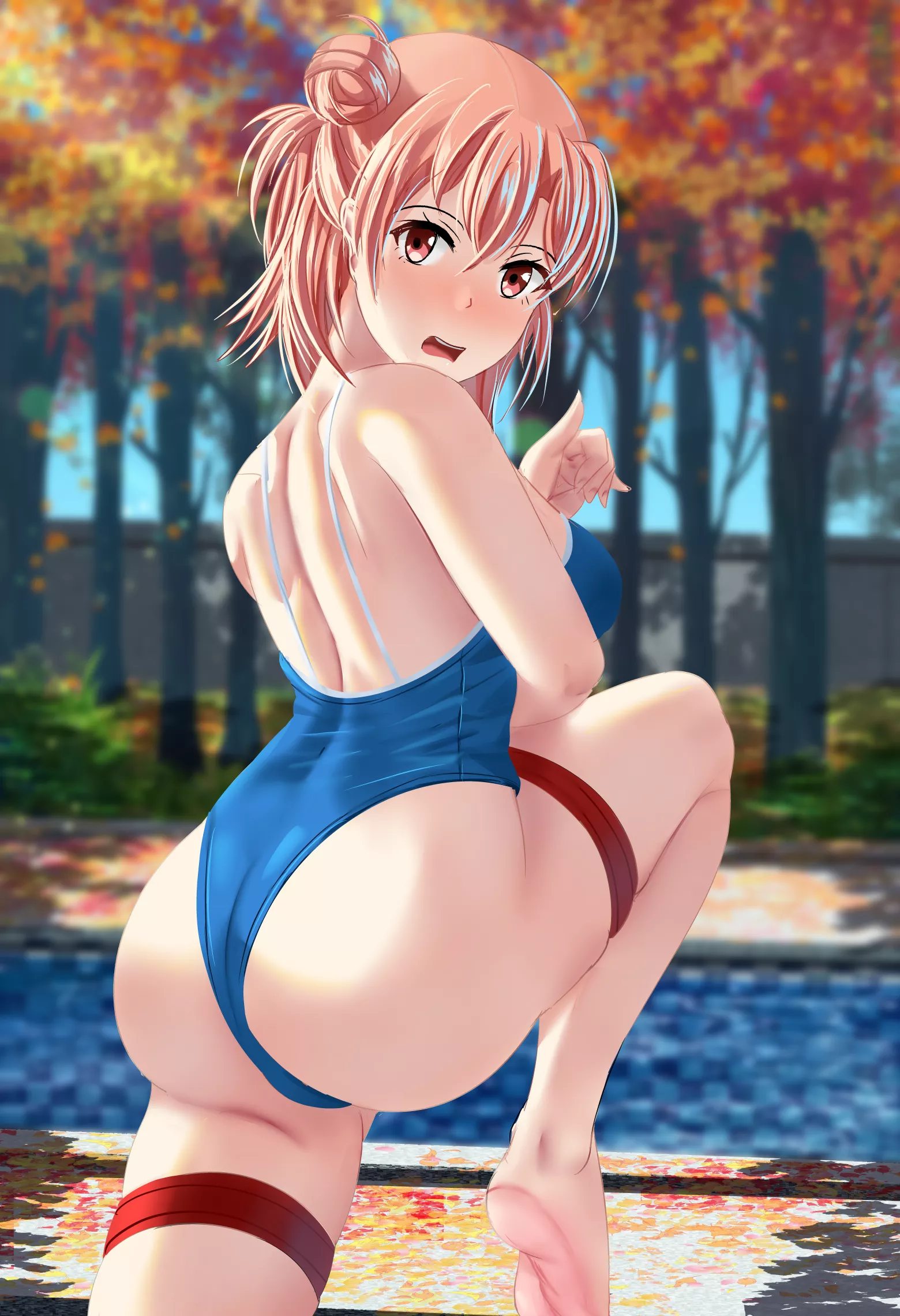 Seems a bit to cold to jump in  posted by Fuzzlogik