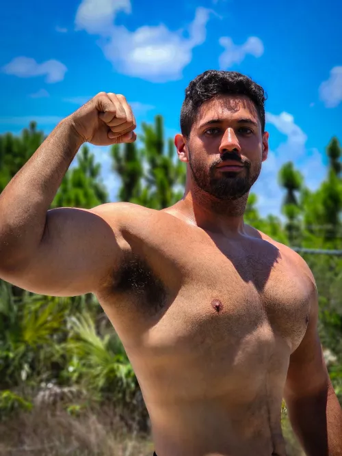 This heat has me soaking in sweat by areano23