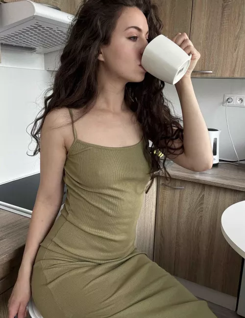 Wearing no bra in this dress is always a danger by naughtykitti