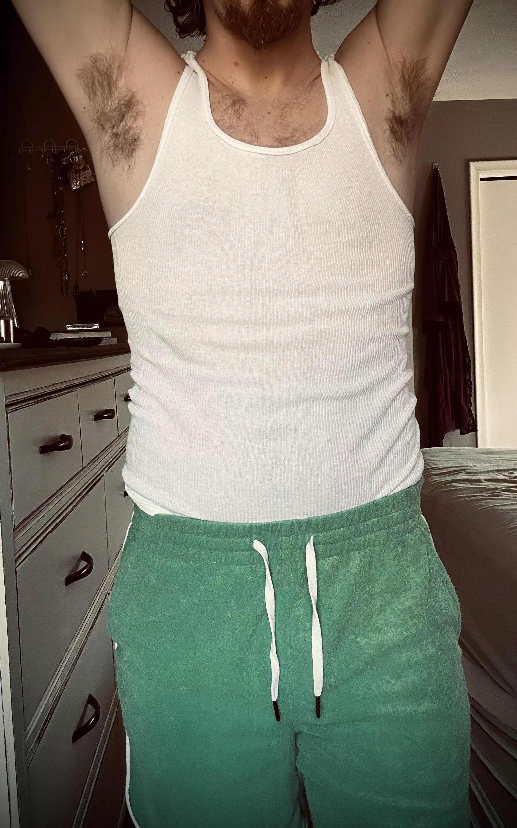 Would you lick my pits? Heads up, I don't wear deodorant. posted by beerzNbriefz