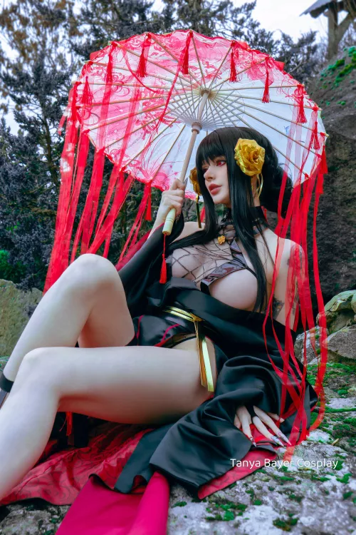 Yor Forger cosplay [SpyXFamily] by (Tanya Bayer) by tb_cosplay