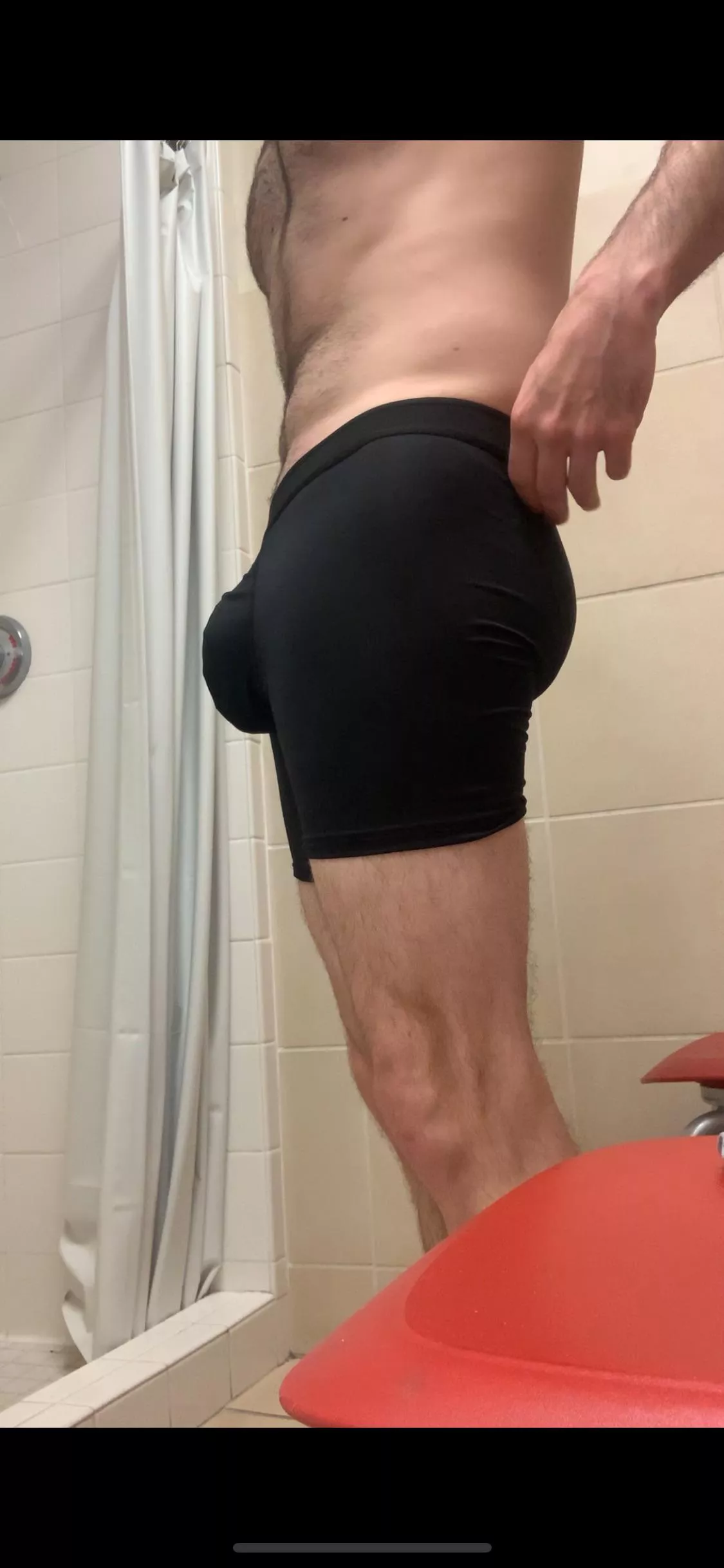 (34) thought my bulge looked big after my run posted by zm223