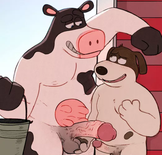 Back at the Barnyard Porn [MM](@SobekDraws) by Sonic_the_hedgedog