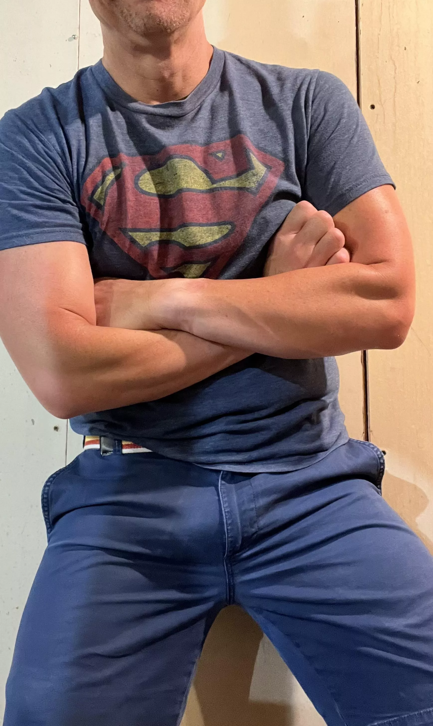 Before work bulge posted by LetMeShowU71