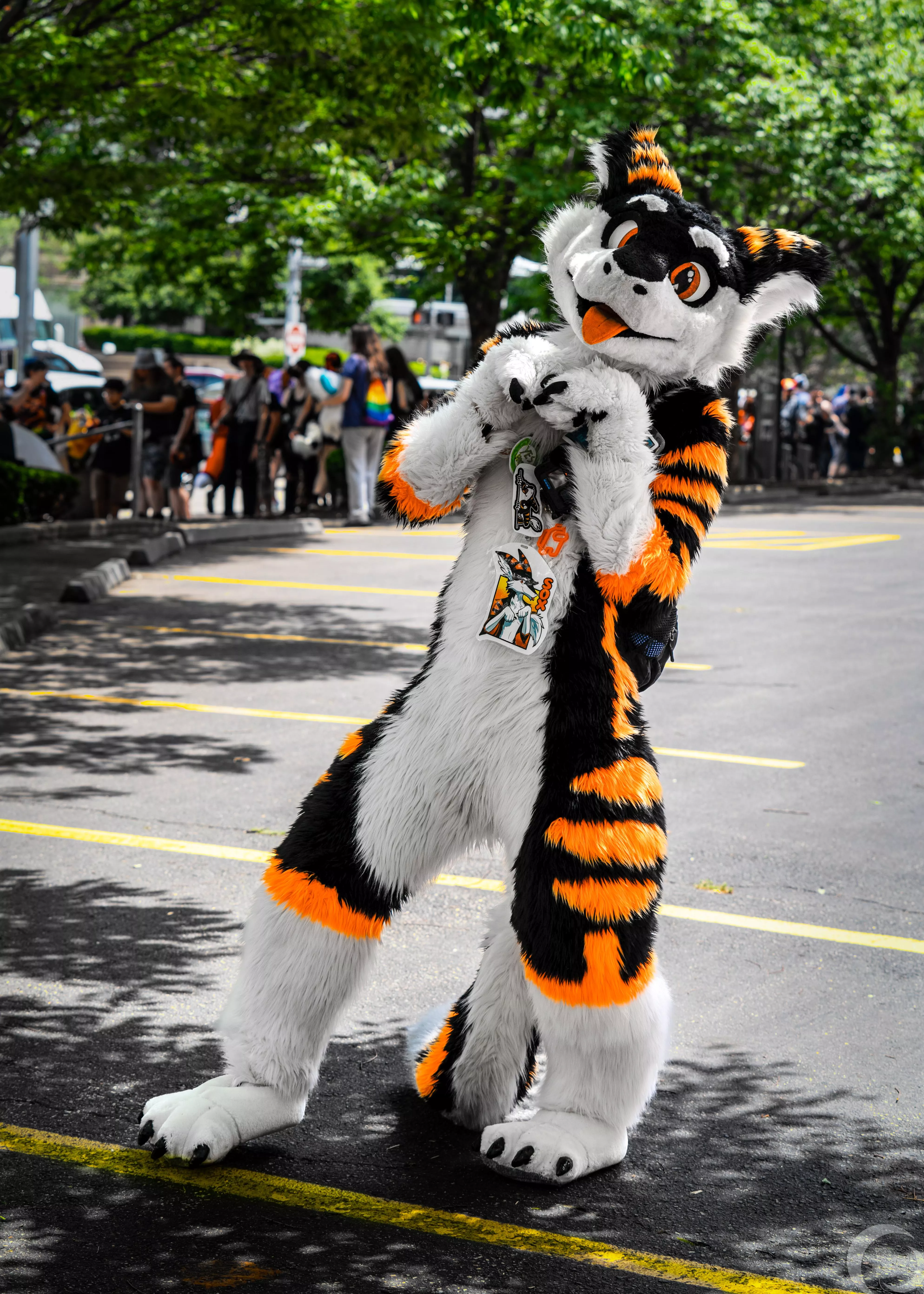 Cheese'n around this Fursuit Friday!! :> posted by SilySox