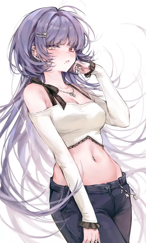 Cropped Shirt by CheetahSperm18