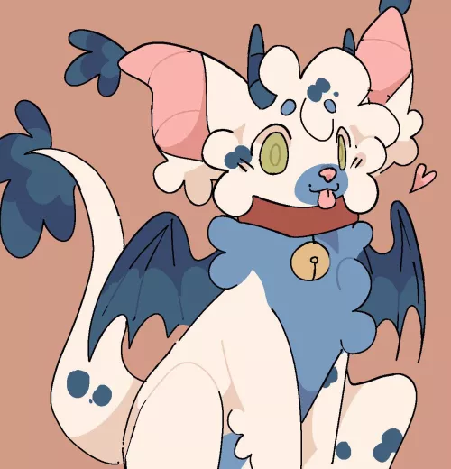 dragon-dog :3 by redalt_