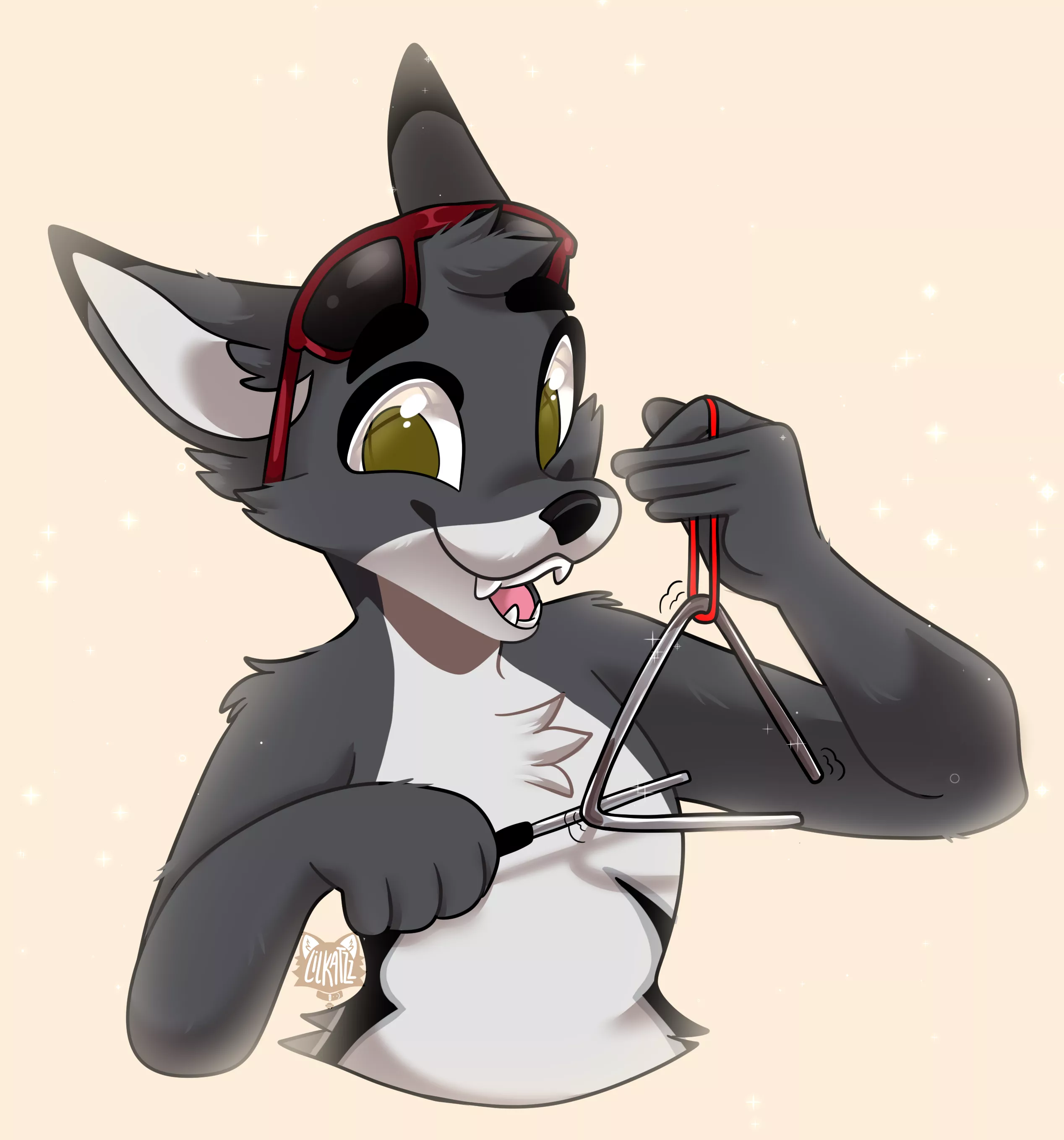 Fellow percussionists - where we at? (Art by @lilkatzz) posted by Sean081799