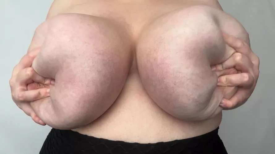 I love playing with my huge boobies by The_32M_Queen