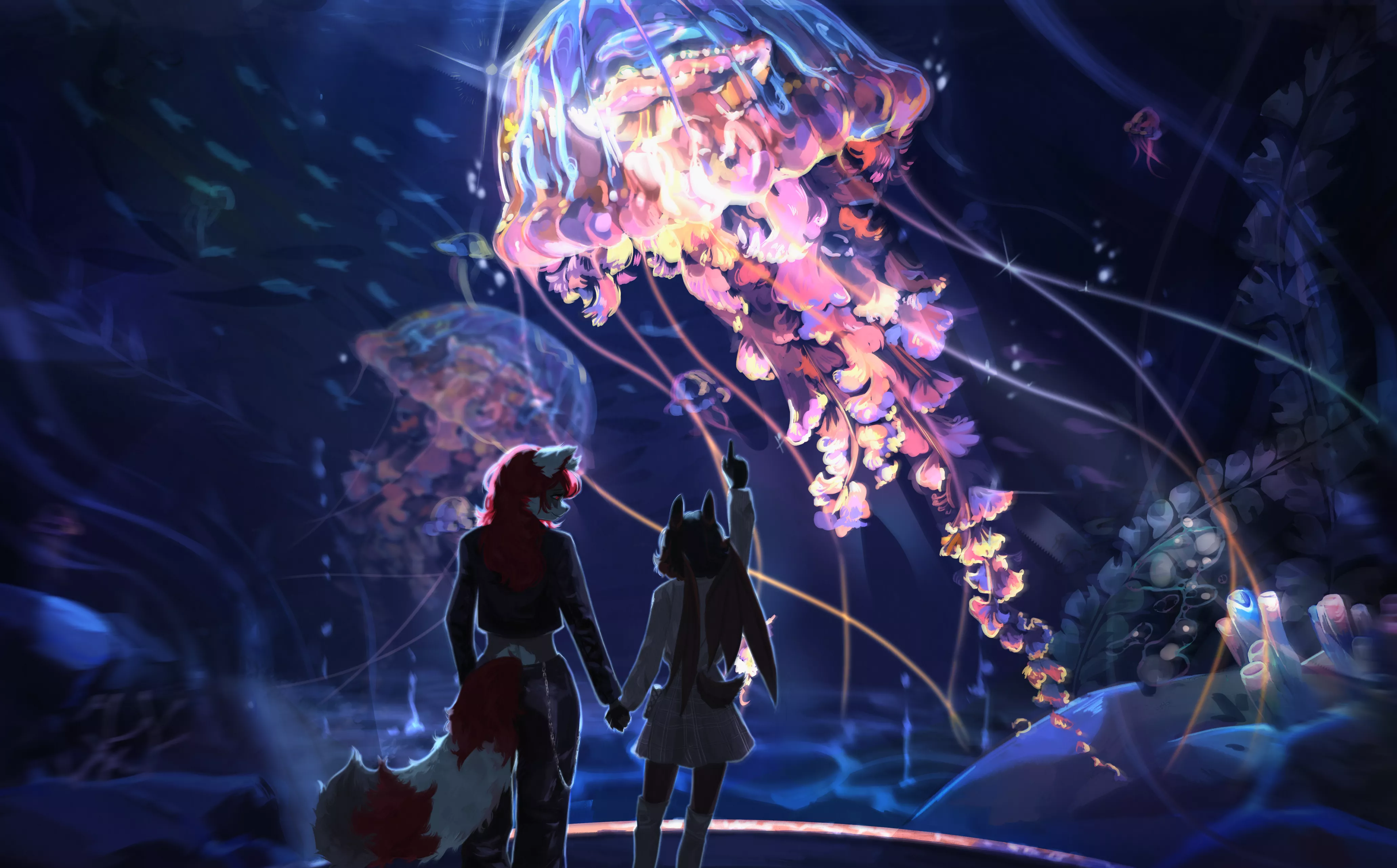 I recently painted a srt with a large aquarium, I thought I was going to go crazy (art by me) posted by MasterYogurt2741