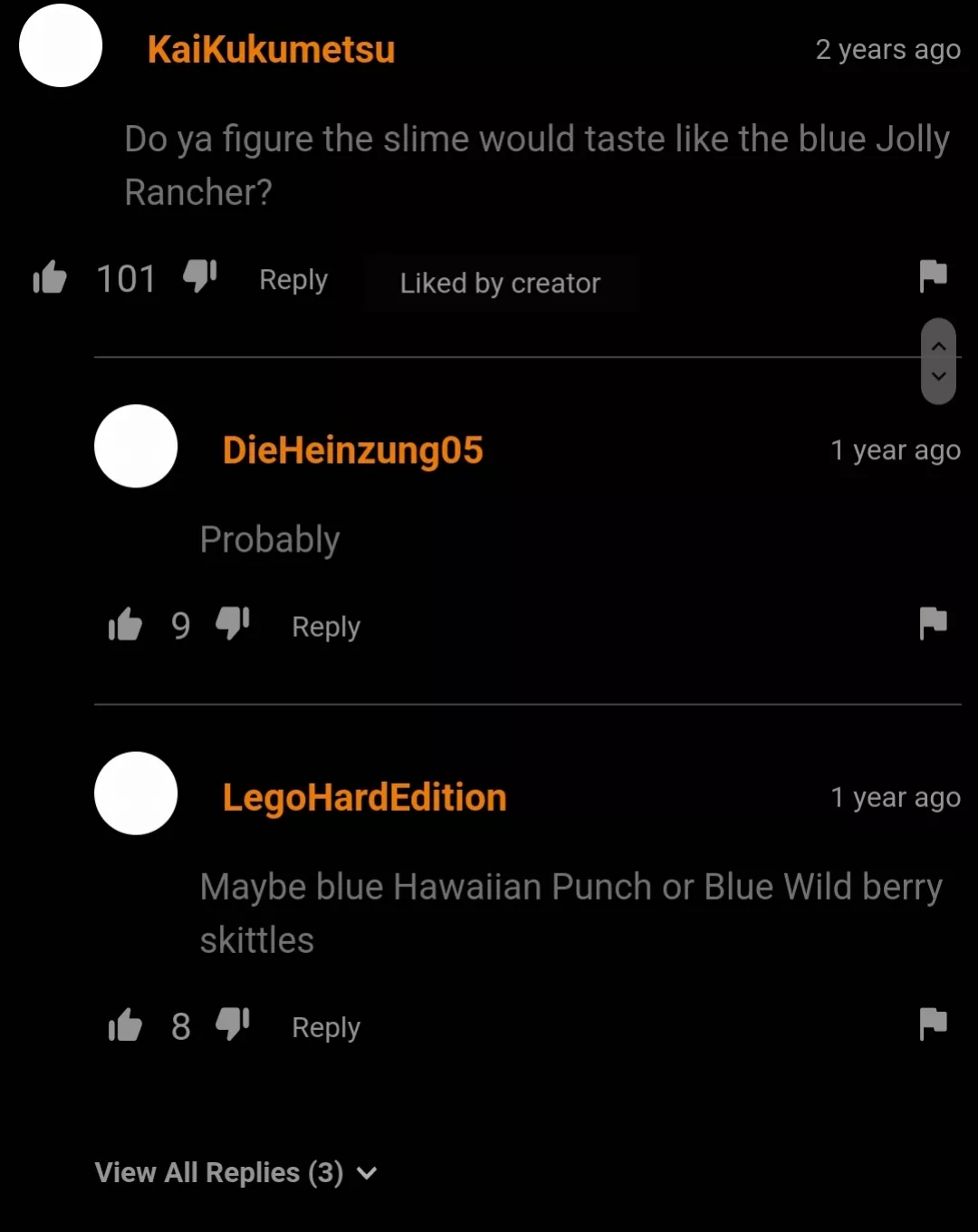 Jolly Ranchers posted by QueenDiva_UwU