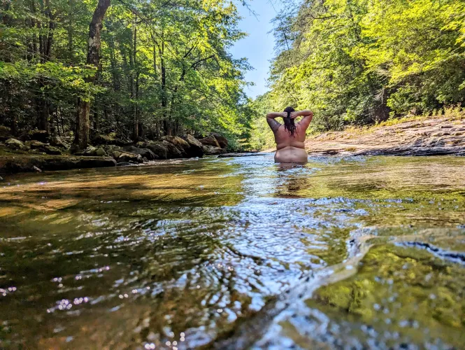 Needing another creek day by Here4fun04