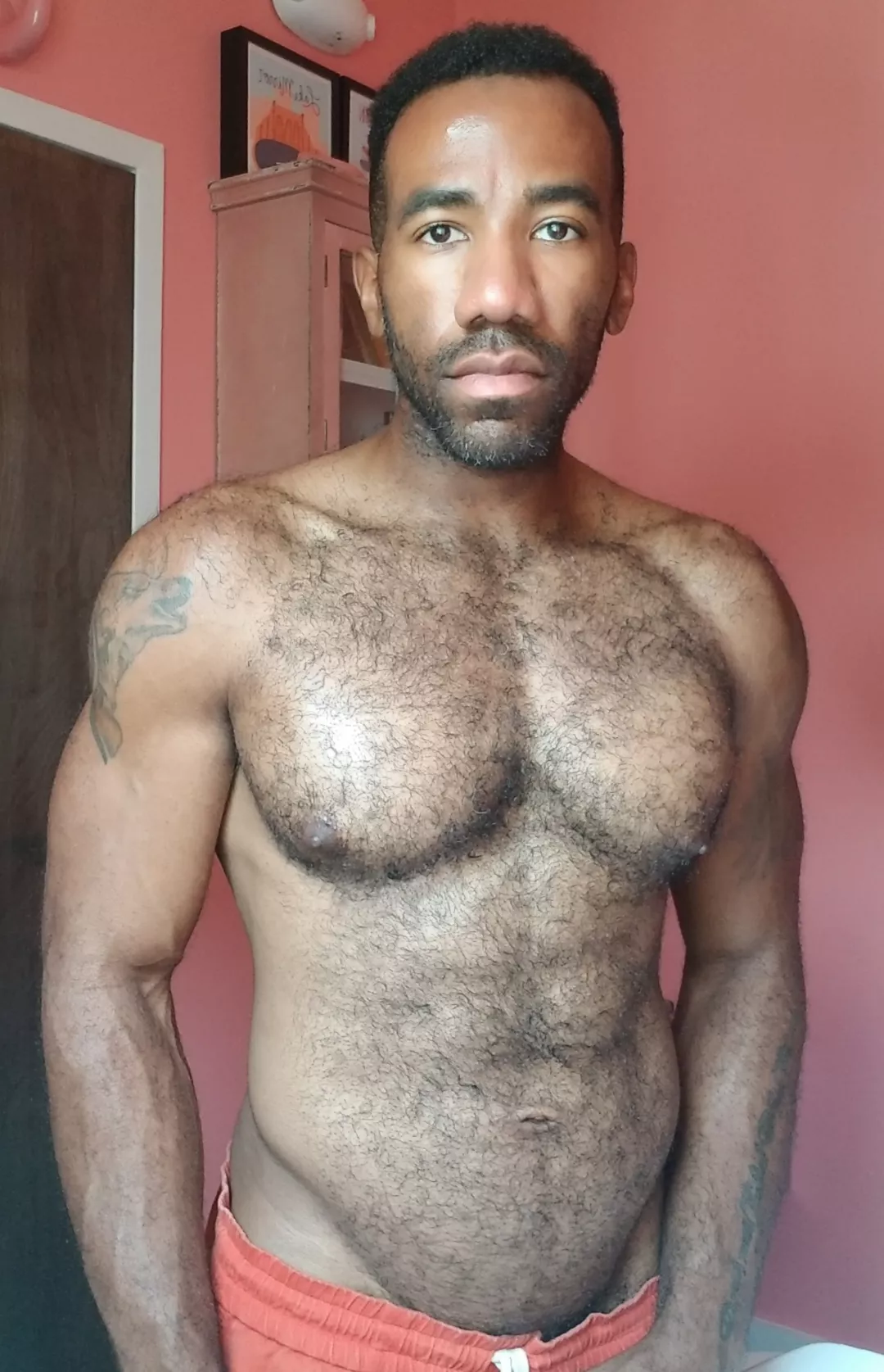 Not insanely hairy, but I'm pretty hairy. posted by ATLRockMetal