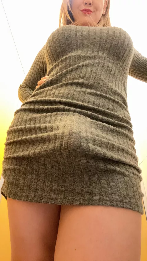 Wanna get under my skirt and see what I have there? by chloeof