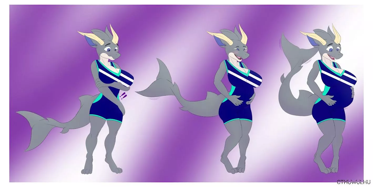 Yhakir's Baby Bump by CthUwUlhu posted by Cthulhuyyy