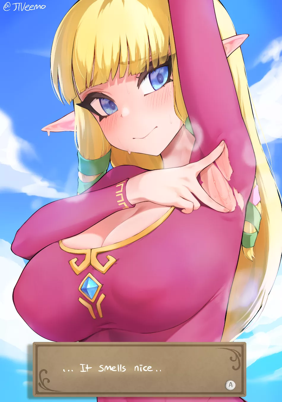 Zelda (The Legend of Zelda: Skyward Sword - jtveemo) posted by Reasonable_Bother312