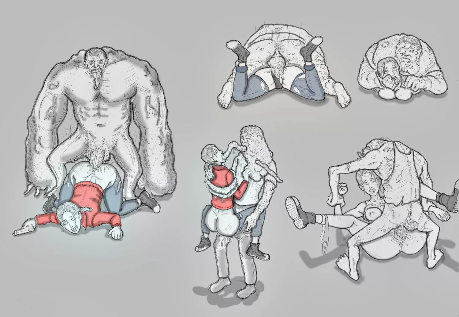 Zoey was left alone (Merconys) [Left 4 Dead] posted by EnigmusPrime