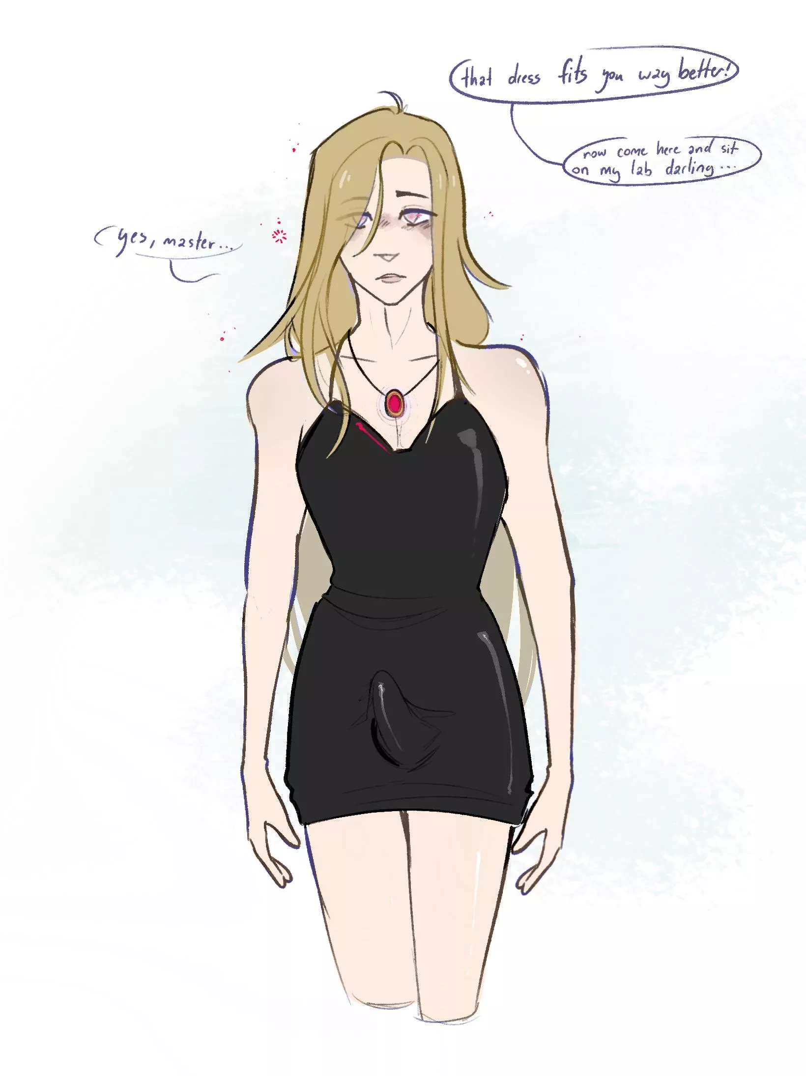 changing his clothes into something nicer~[OC] posted by snowdowowo