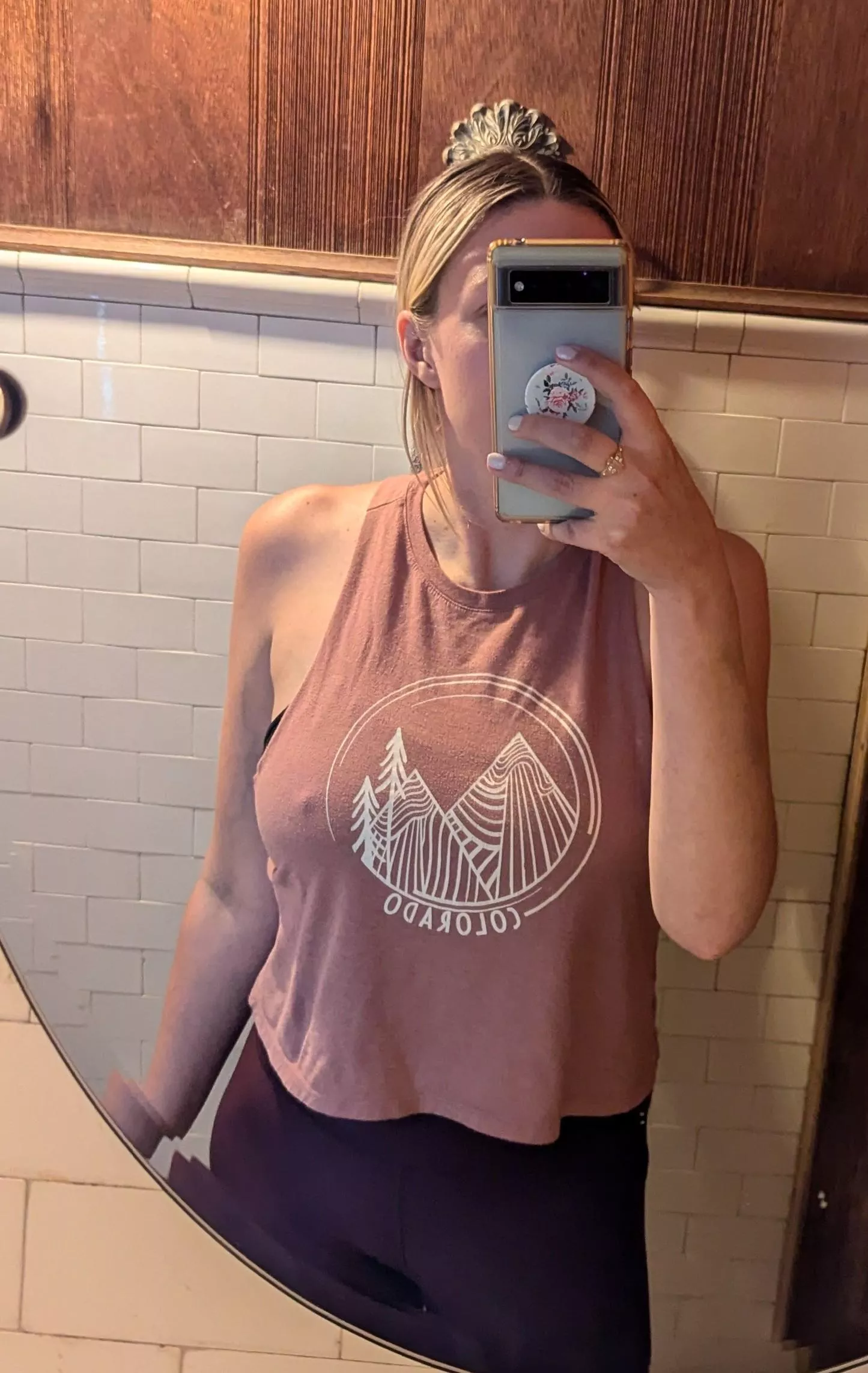 Didn't even realize I had pokies until I went to the bathroom.  posted by Rude_Complex_1554