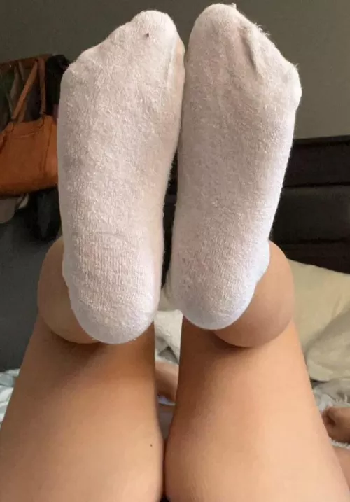 Enjoy the view. What would you do to my sock covered feet.  by cataaaaa303
