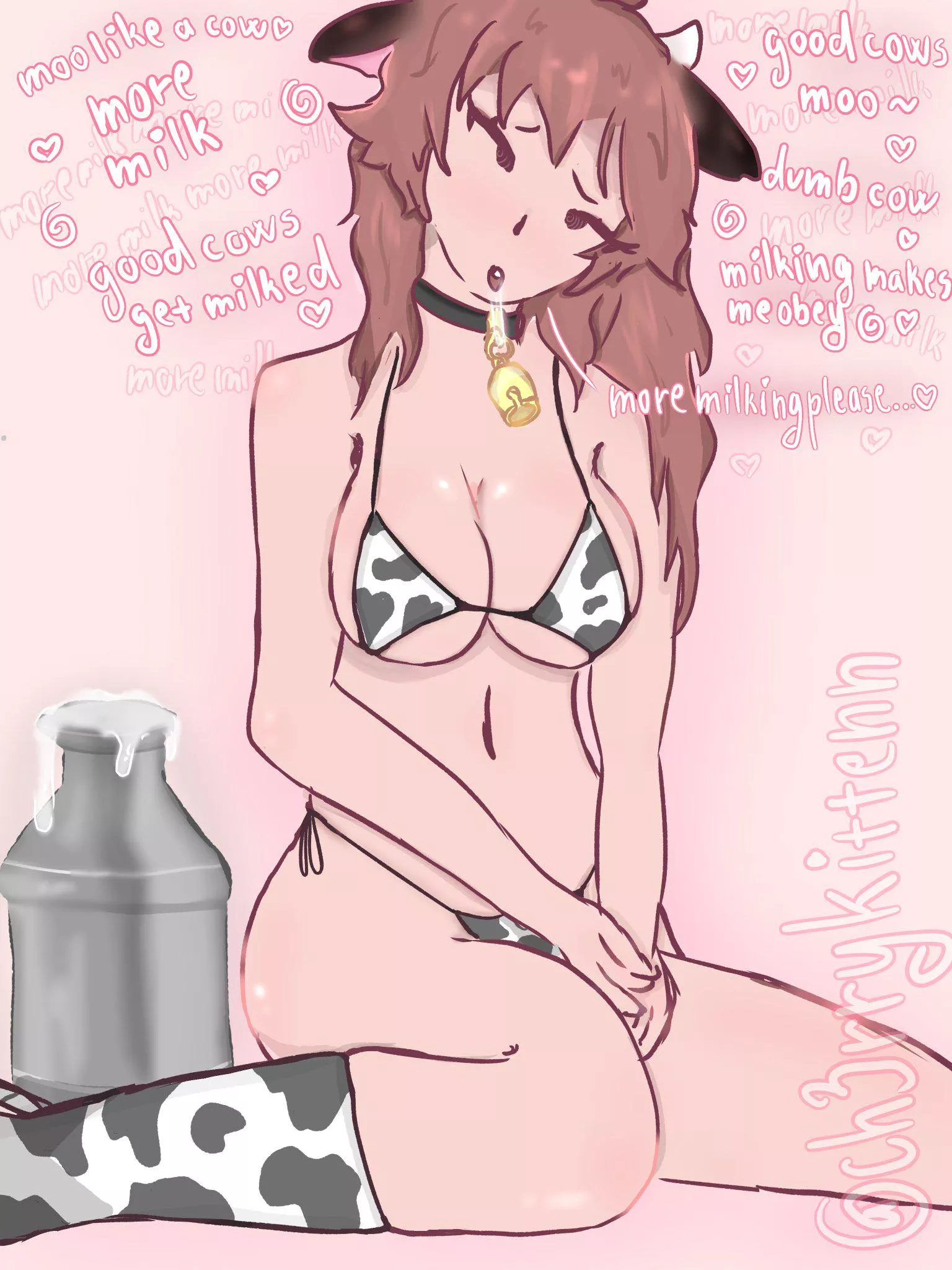 good cows get milked ♡ [oc] posted by txmatojuicee