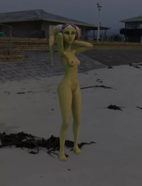 Hera at the beach [Stangil] by Stangilstrap