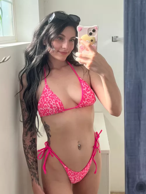 If I wore this bikini to our swimming class, do you think my bullies would still make fun of me? by CharmingIslandGirl