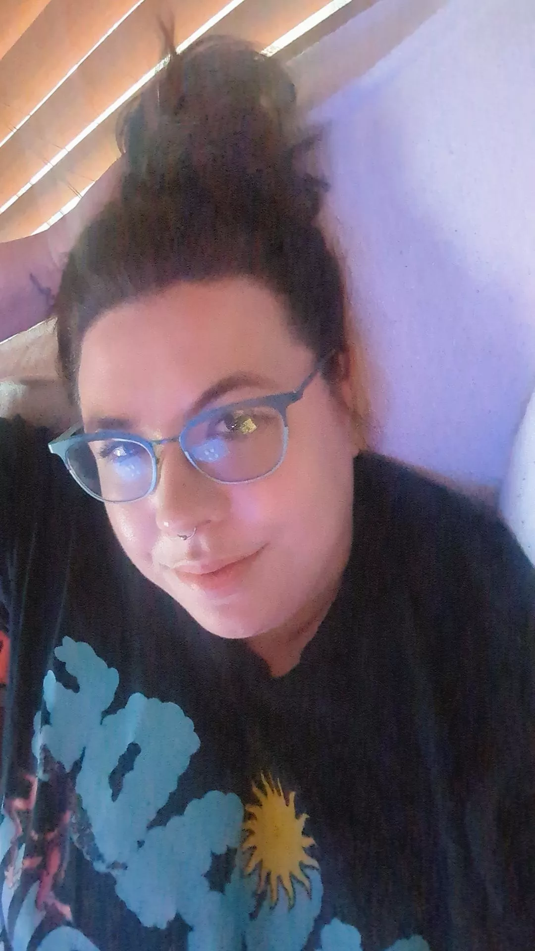 Just relaxing between my day job and my club job 😊 posted by autumn_winters_of