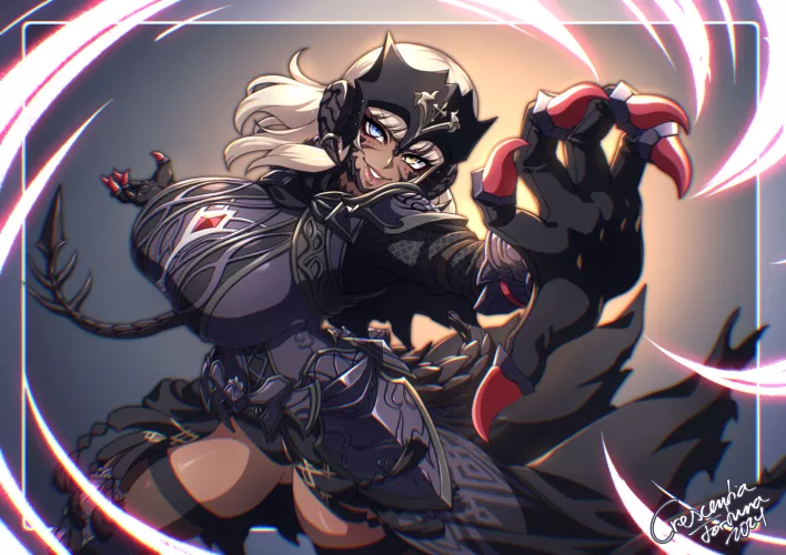 Khulan slash [by Crescentia Fortuna]  by Crescentia-Fortuna