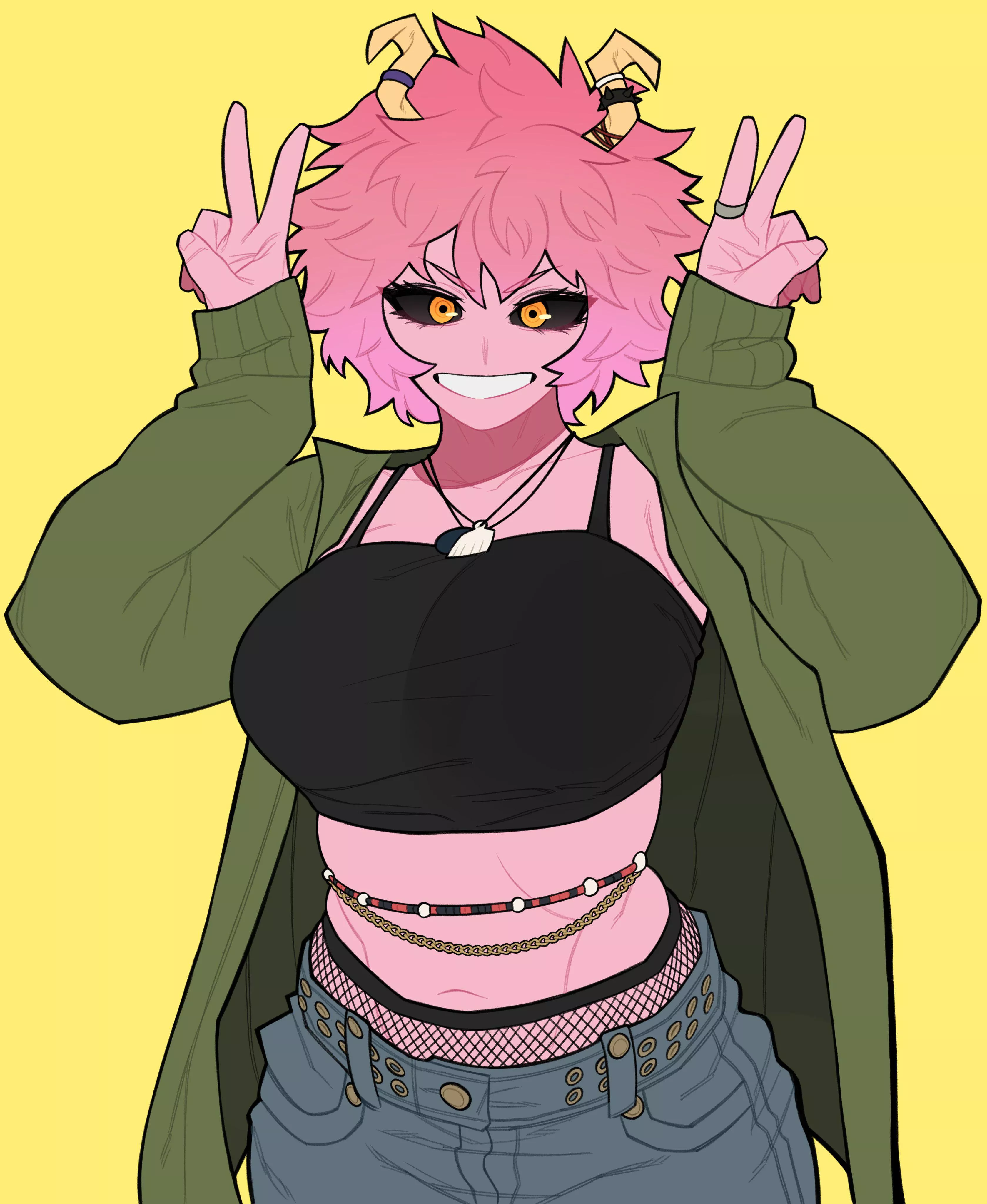 Mina the style queen (voidloop) [My Hero Academia] posted by MillionHypotheses