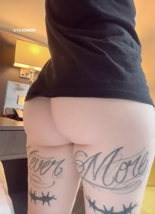 my ass is too big for the baggy-tshirt-as-a-dress aesthetic  by sylvermoonx