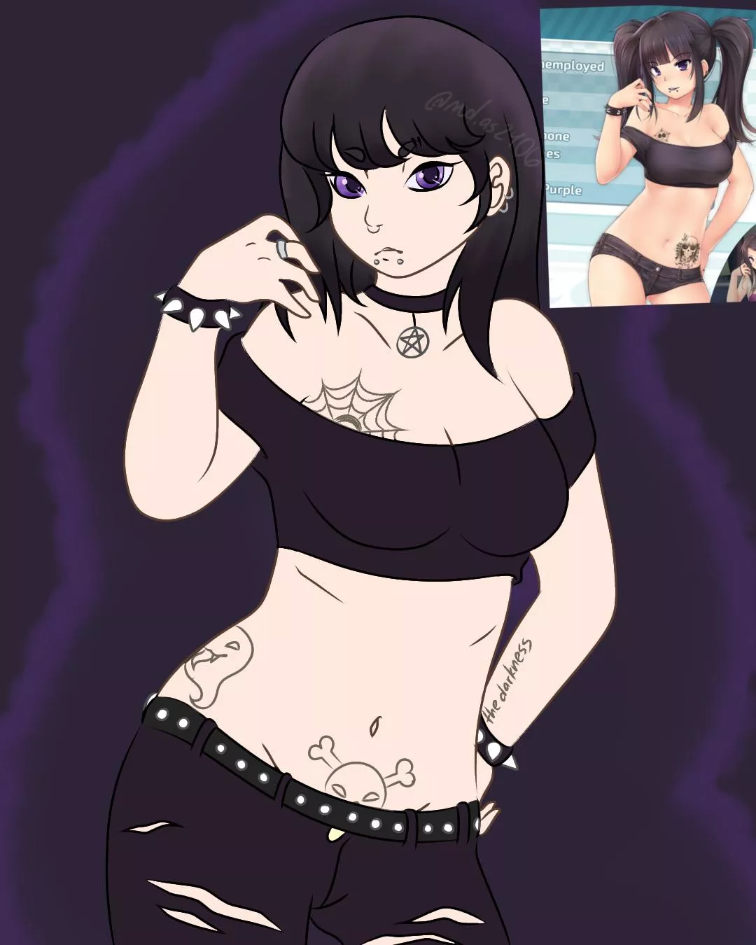 My slight Lillian redesign, PLEASE DON'T CRUCIFY ME FOR ANYTHING 😭 posted by Maleficent_Corgi5799