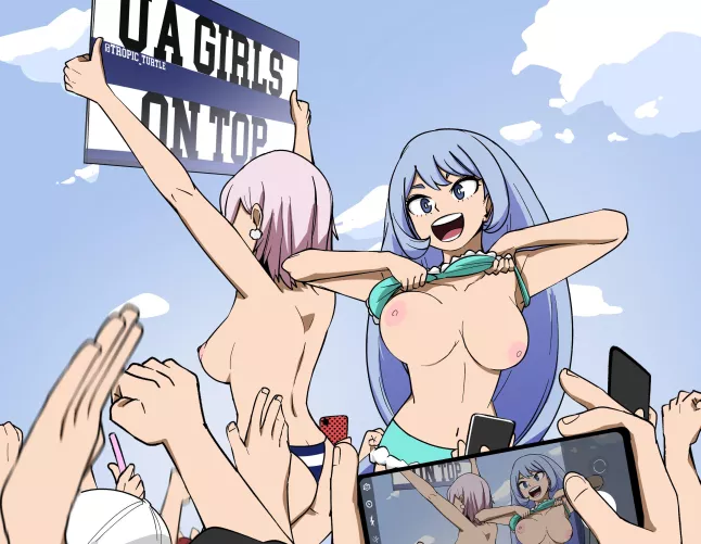 Nejire being a strong female role model (Tropic_Turtle) by TropicalWhale