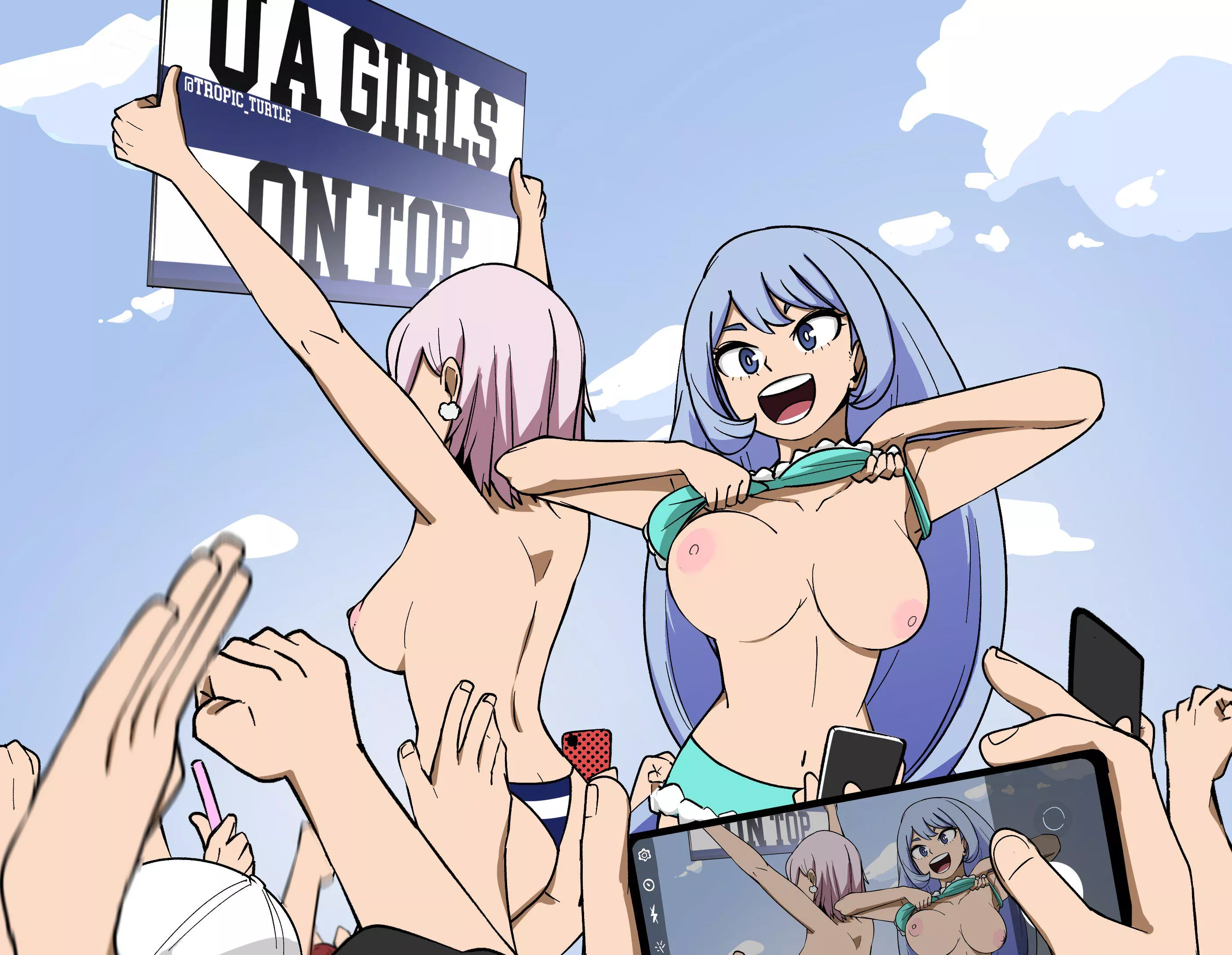 Nejire being a strong female role model (Tropic_Turtle) posted by TropicalWhale