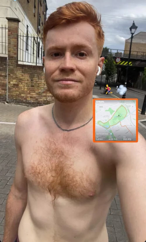 Out for a run! (NSFW) by hairychestedginger